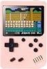 ZOMTOP Retro Portable Mini Handheld Video Game Console 8 Bit 3.0 Inch Color LCD Kids Color Game Player Built in 500 Games Support TV ConnectionPink