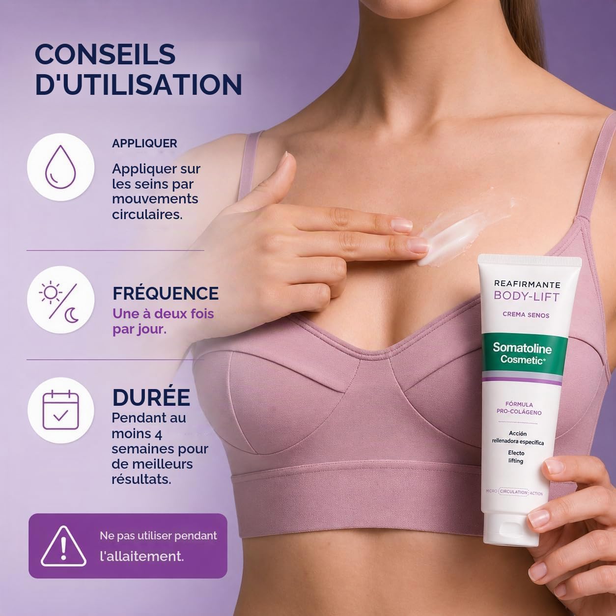 Somatoline Cosmetic Raffermissant Seins Crème Liftante 75 ml