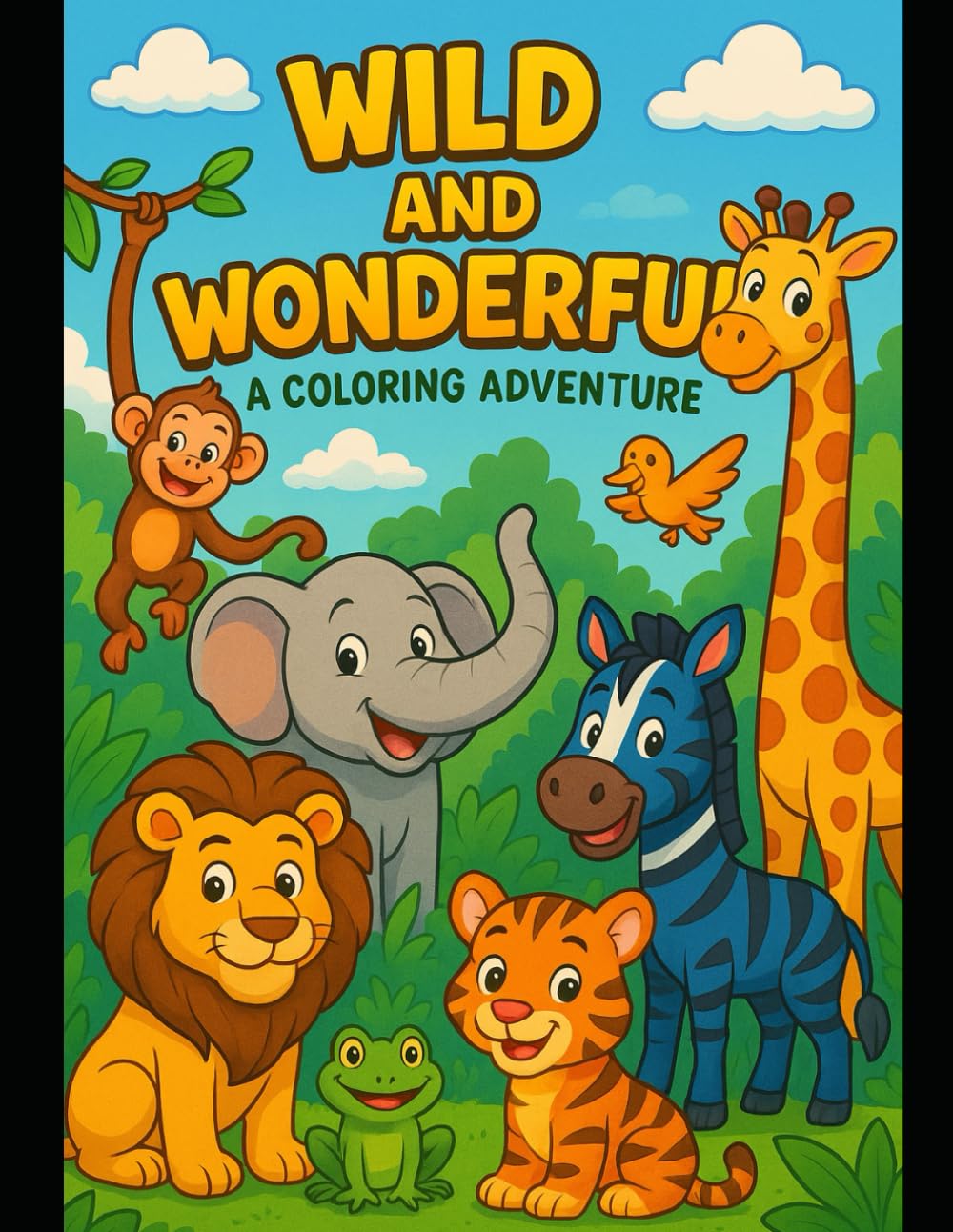 Wild and Wonderful: A Coloring Adventure