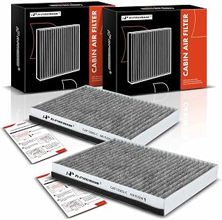 A-Premium 2-PC Cabin Air Filter with Activated Carbon Compatible with Kia Soul 2014-2019, Soul EV 2015-2019, Replace# 97133B2000