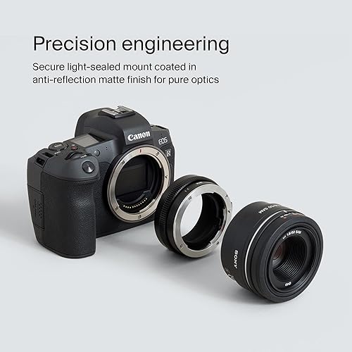 Miniatura 4 de Urth Adaptador de montaje de lente compatible con lente Sony A (Minolta AF) a cuerpo de cámara Canon RF