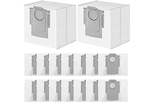 Deluxe Dust Bag Pack for Roborock S8 Series Robot Vacuum Cleaners