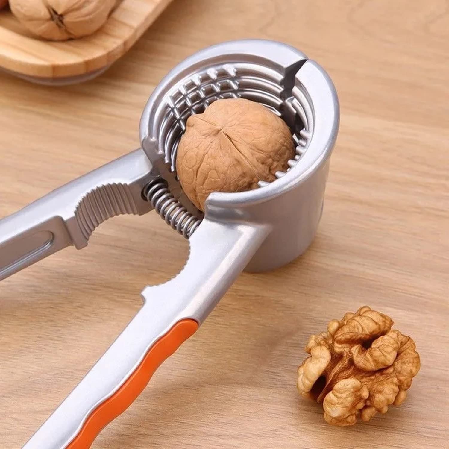Casse-Noix Professionnel Robuste Avec Poignée Antidérapante - Ouvre-Noix Et Éplucheur Pour Noix Et Châtaignes Casse-noisette Robuste
