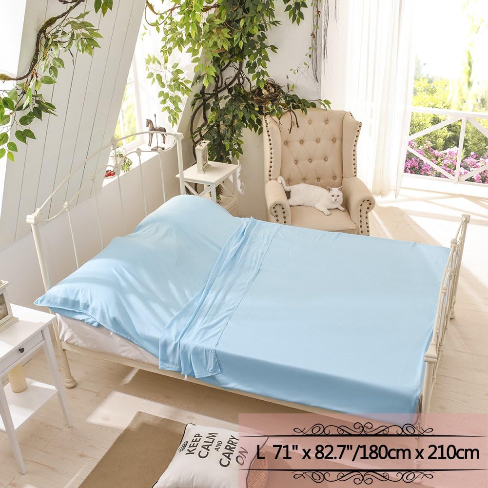 Outry Travel and Camping Sheet, Sleeping Bag Liner/Inner, Lightweight Summer Sleeping Bag
