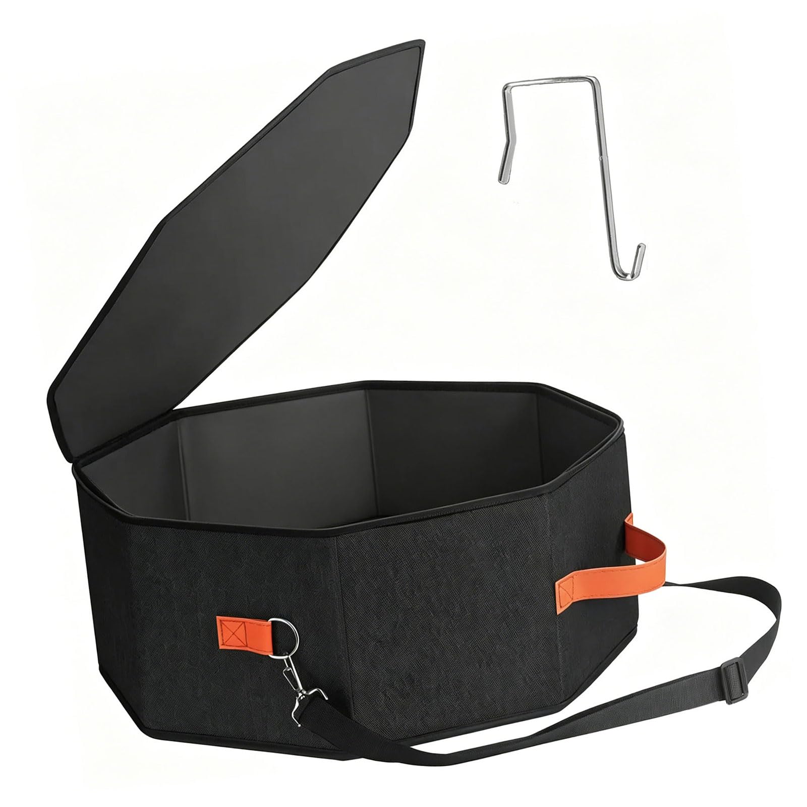 NRVTRE Compact Hat Storage Bag with Spacious Interior Holds Up to 8 Hats Without Losing Shape Dustproof Hat Bag