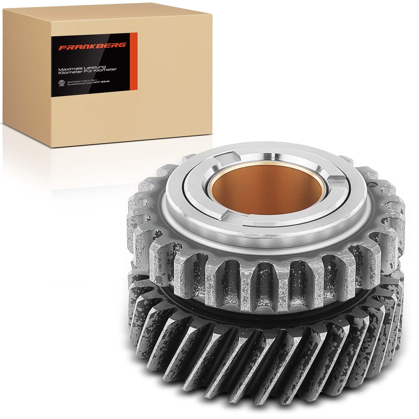 Frankberg Zahnrad Ausgleichswelle Kompatibel A3 8P1 A4 Golf V Octavia II Passat Beetle