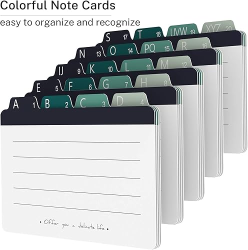 Miniatura 3 de MaxGear Juego organizador de tarjetas de índice de 2.2 x 3.5 pulgadas