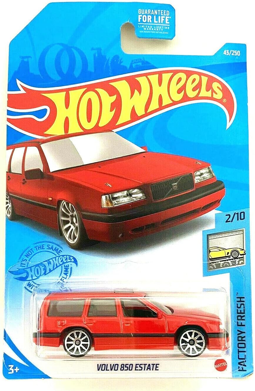 DieCast Hotwheels Volvos 850 Estate - Factory Fresh 2/10 [Red] 43/250 ()