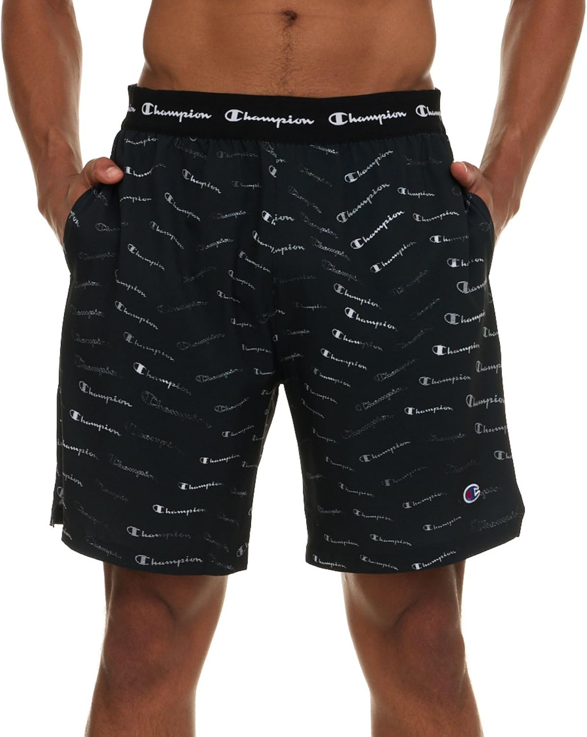 Champion Mens Swim Trunks with Mesh Liner, 7" Inseam Quick Drying Mens Bathing Suit, Board Shorts for Swimming and Beach - Image 5