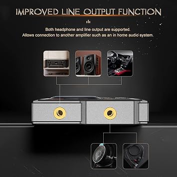 MP3 Player, Hi Res Player, MP3 Player with Bluetooth and WiFi, Digital Music Player Bluetooth 5.3 Lossless DSD FLAC HD HiFi Portable MP3 Player