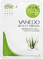 Máscara Hidratante Facial Coreana Beauty Friends - Aloe