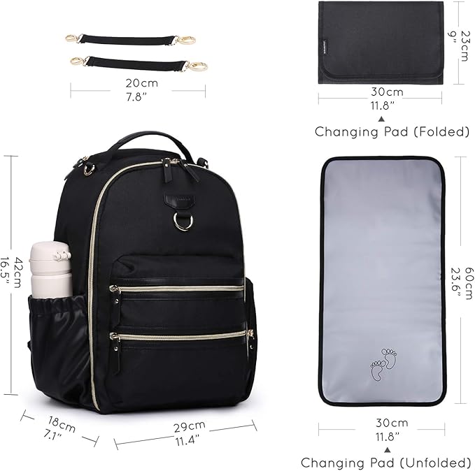 mommore diaper bag backpack