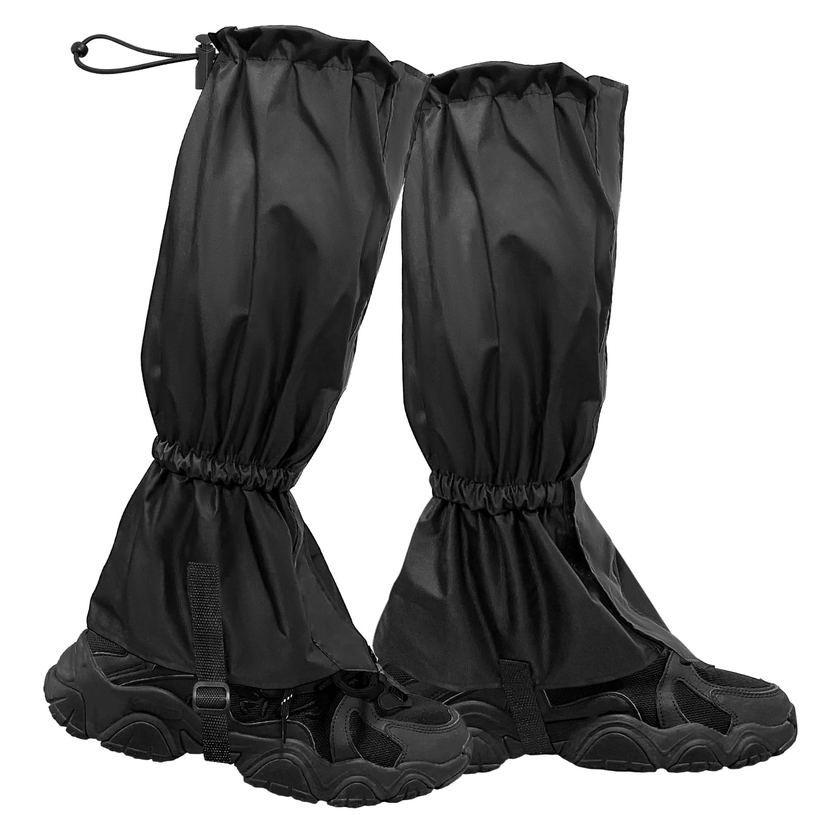Bellanova Guêtres Imperméables, 1 Paire de Guêtres de Randonnée, Guêtres de Neige Respirantes Antidérapantes pour Ski, Trekking et Activités Outdoor