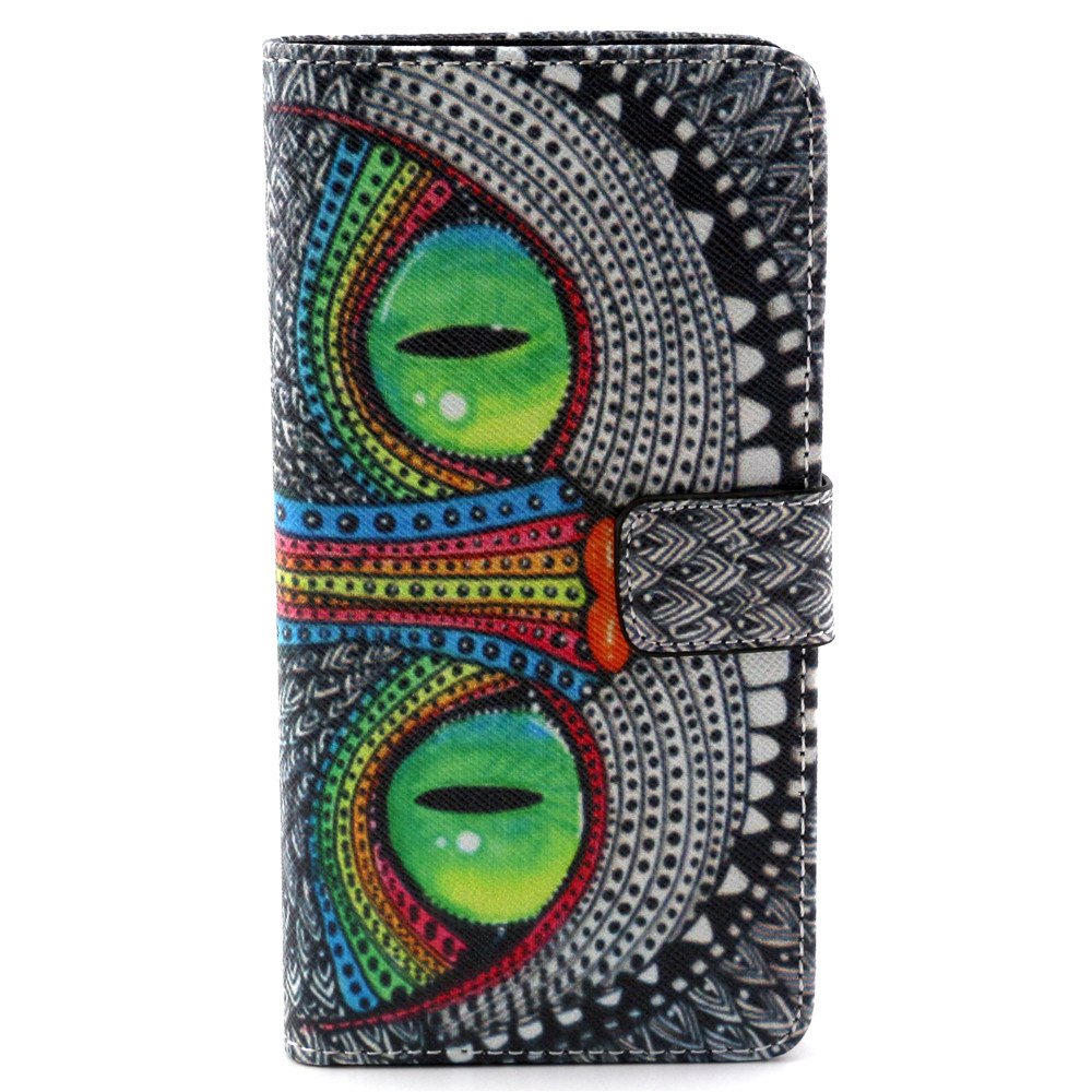 For Galaxy Grand Prime G530H , Joy Chen Cute Sexy Black Cat PU Leather and TPU [Wallet Magnet] Flip Stand Case Cover For Samsung Galaxy Grand Prime SM-G530H With Card Credit Holder F53+ Screen Protector + Stylus Pen