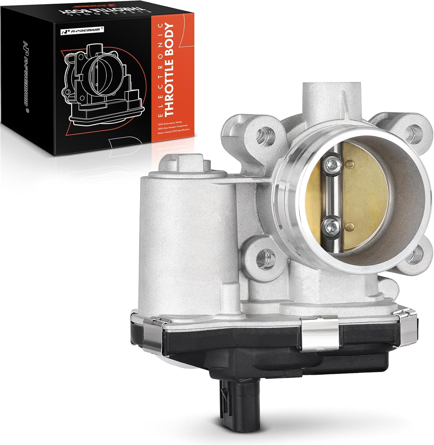 A-Premium Electronic Throttle Body Compatible with Chevrolet Cruze 2016-1.4L Engine - Turbocharged, Replace# 12644239, 12669336, 12675730