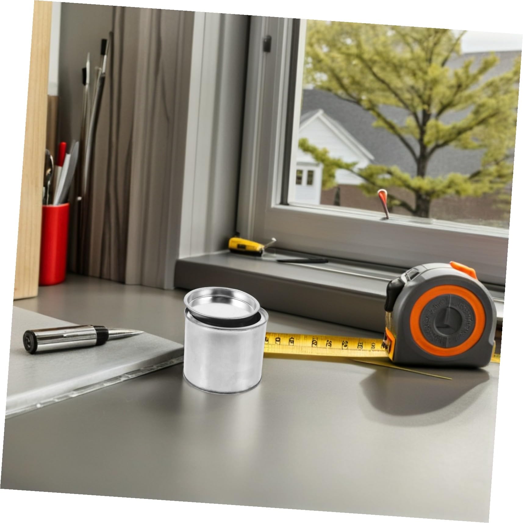 LALAFINA 10 Latas De Pintura Vacías Latas De Metal para Almacenamiento Contenedor Ahorrador Vacías con