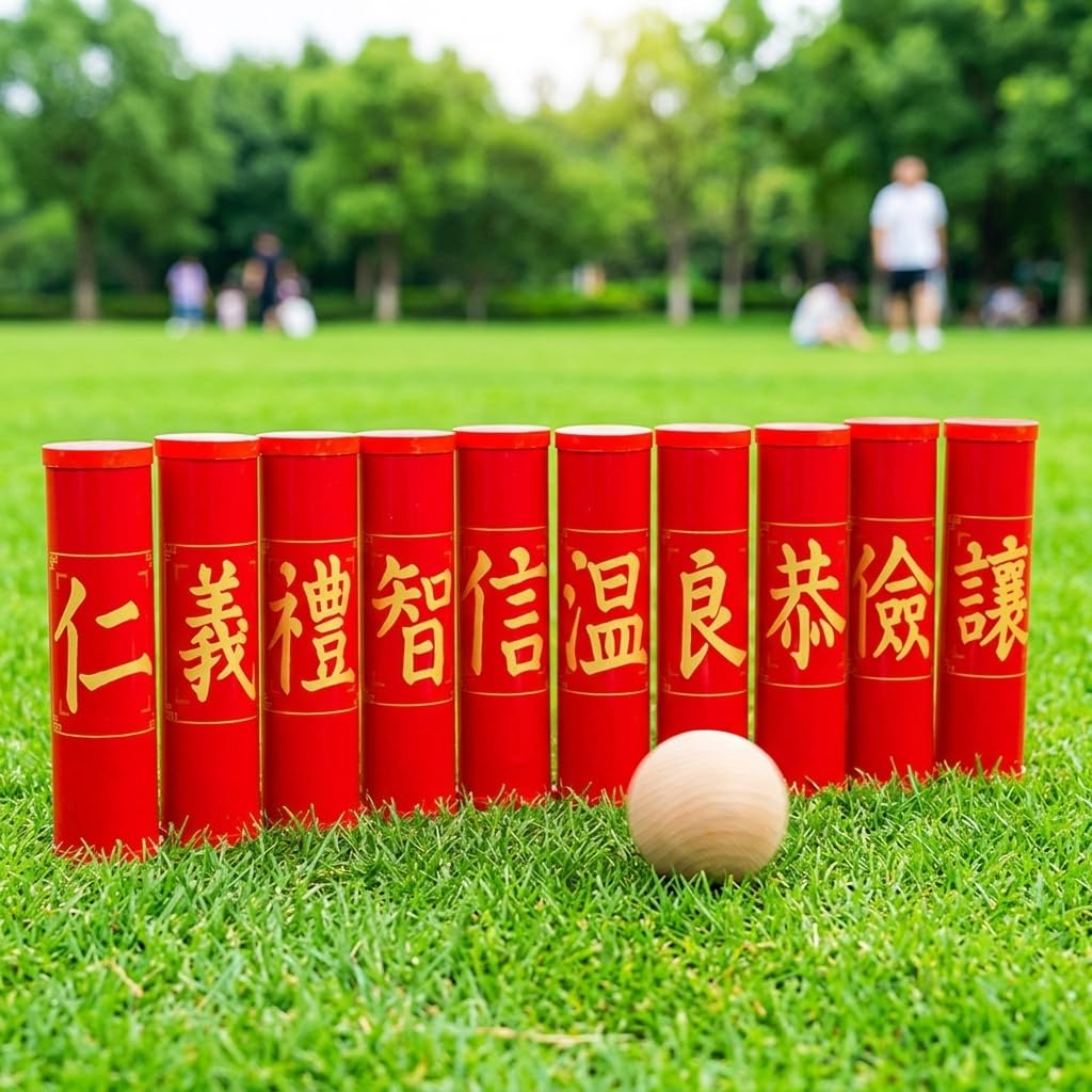 Équipement de Jeu Extérieur Jeu d'Équipe Jeu de Plein Air Accessoire Sportif Set Récréatif pour Coordination Œil Main et