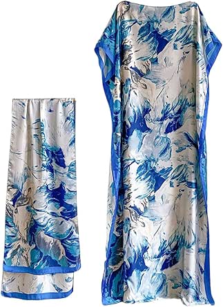 Mandala Life Art Paréo Femme - Cover Up Plage Polyvalent 180x115cm En Coton, Imprimé Main, Robe Jupe Tenture
