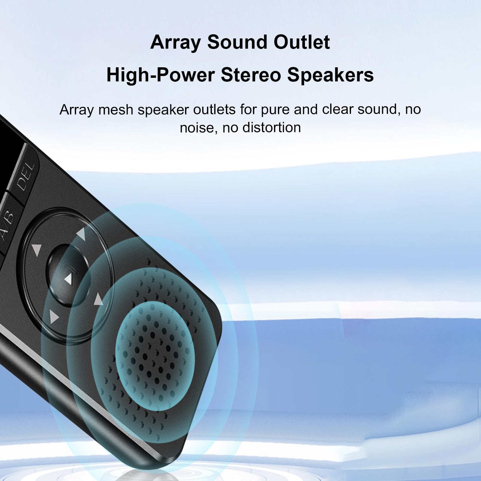 Grabadora de Voz Digital, Calidad de Sonido sin Pérdidas de 1536 Kbps con Grabación y Cifrado con una Sola Clave, para Conferencias, Reuniones, Entrevistas, Clases (128G)