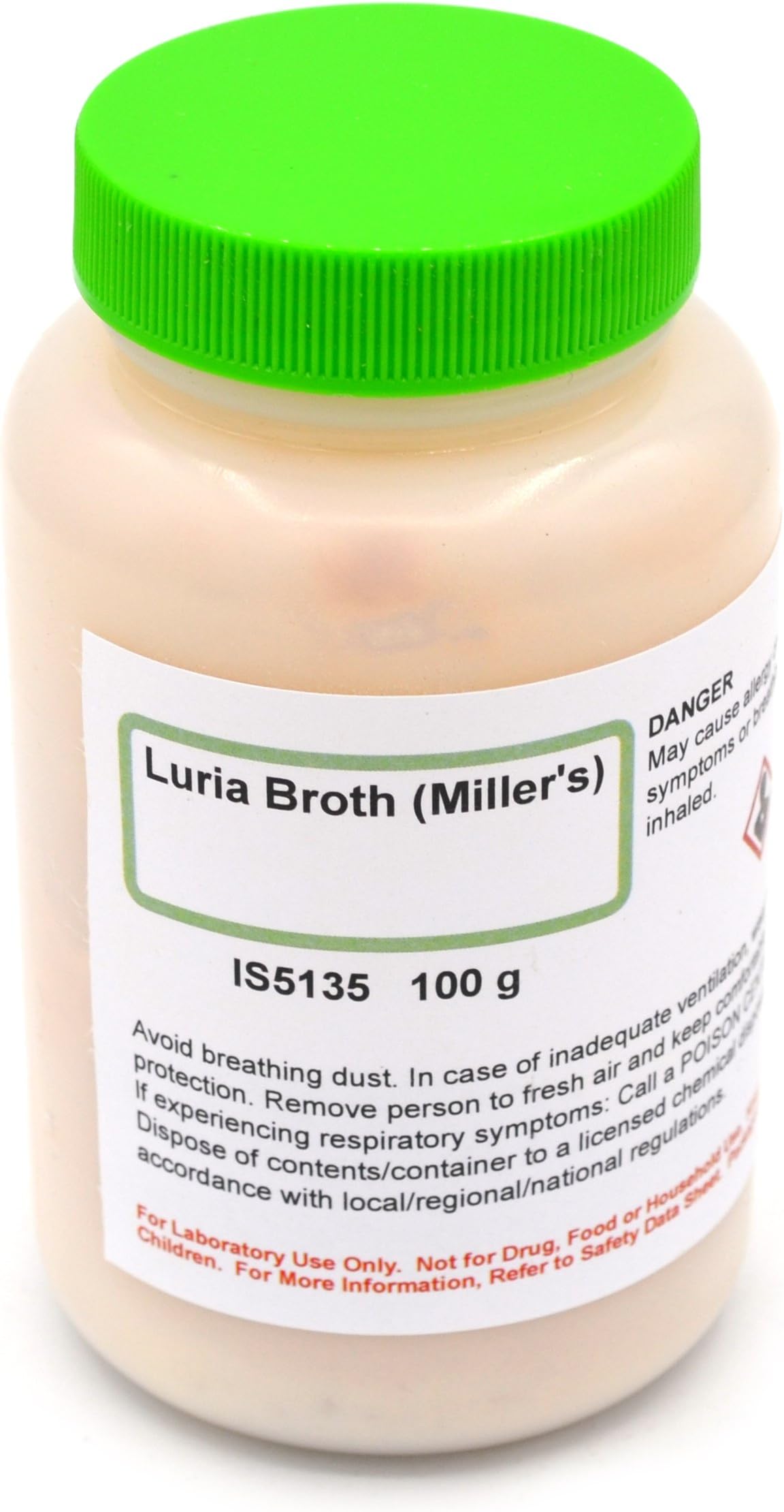 - Innovating Science Luria Broth (Miller's) 100g, Makes 4 Liters of Medium