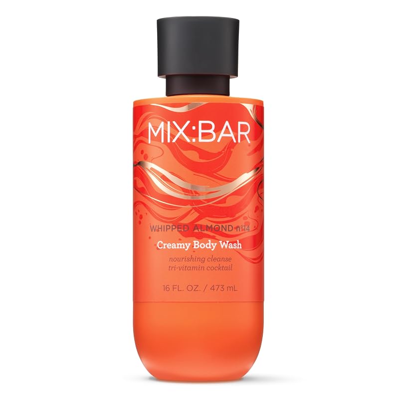 Sabonete líquido corporal MIX:BAR Whipped Almond, 473 mL