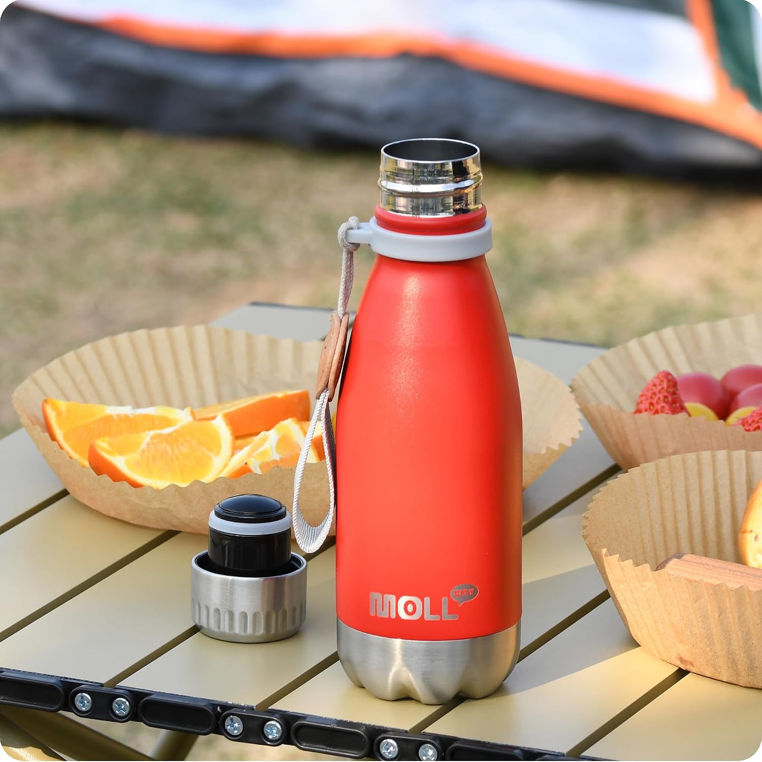4 Pack Silicone Sealing Rings - Replacement Gasket for Swell, Mollcity, Mira and Iron °Flask Retro Cola - Shape Sport Insulated Water Bottles
