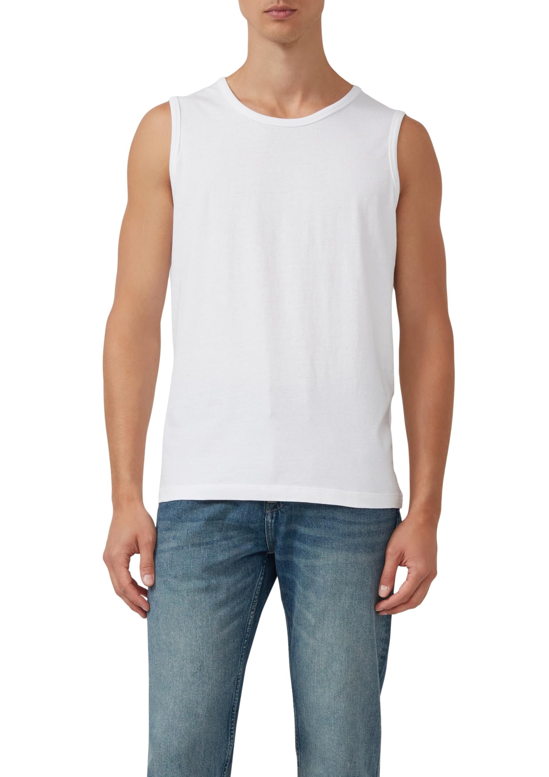 s.Oliver Men's T-Shirt, White 0100, XL