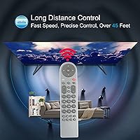 Vista 2 de Mando a distancia de repuesto apto para TV LCD LED RCA