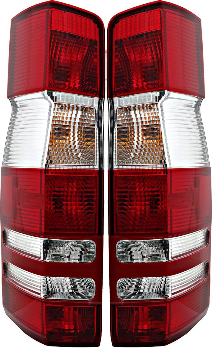 For Mercedes Benz Sprinter 2500 3500 Tail Light Lamp Set 2010 2011 2012 2013 2014 2015 2016 2017 2018 Driver and Passenger Side