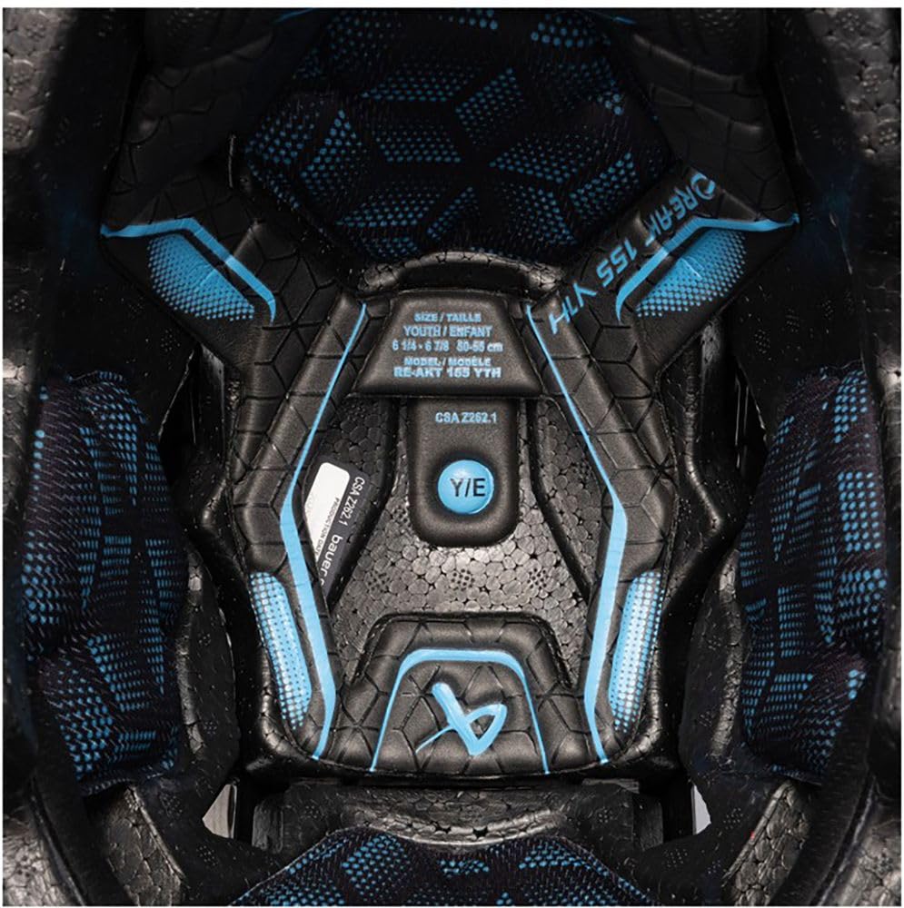 Bauer Re-Akt 155 kask Combo z kratką Bambini czarny kolor Bauer