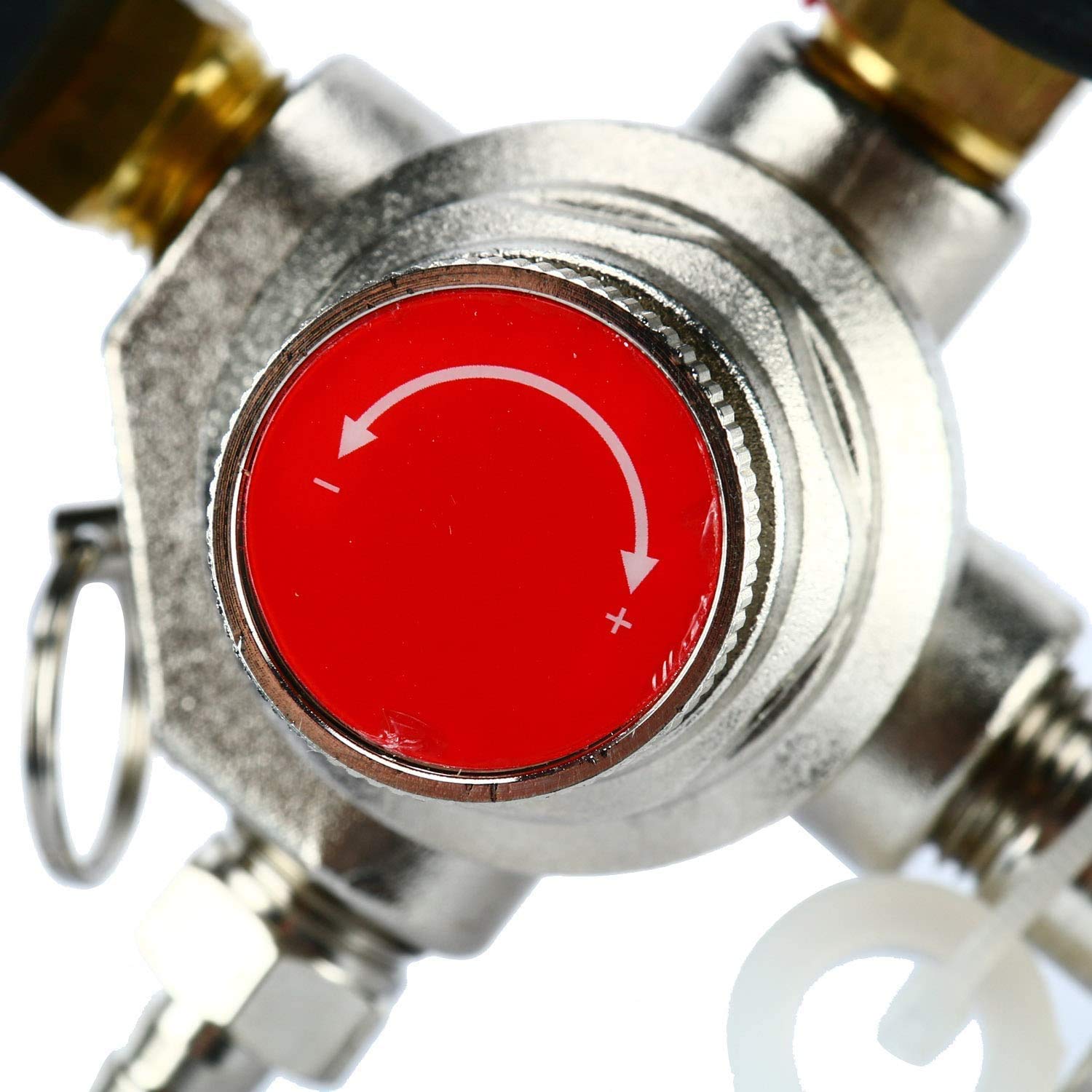 ETE ETMATE Dual Gauge CO2 Regulator, Beer KEG Regulator for Draft Beer