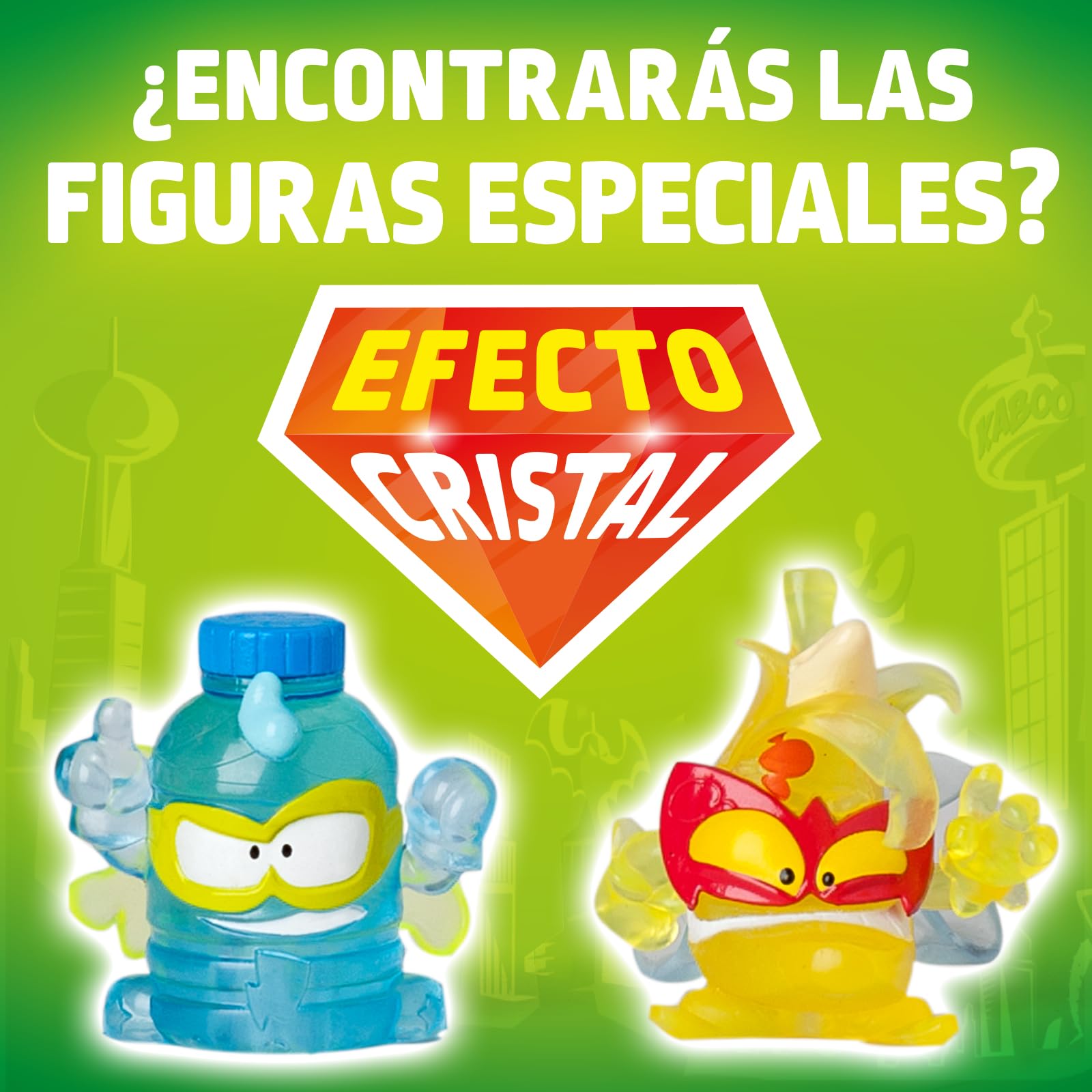 SUPERTHINGS KAZOOM Power Mission – One Pack. Caja con 25 Sobres con Figuras coleccionables. Cada sobre Contiene 1 SuperThings Sorpresa y 1 Checklist