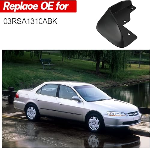 Miniatura 2 de BDFHYK Protectores contra salpicaduras de barro, 4 unidades de protectores de lodo laterales delanteros y traseros compatibles con Honda Accord