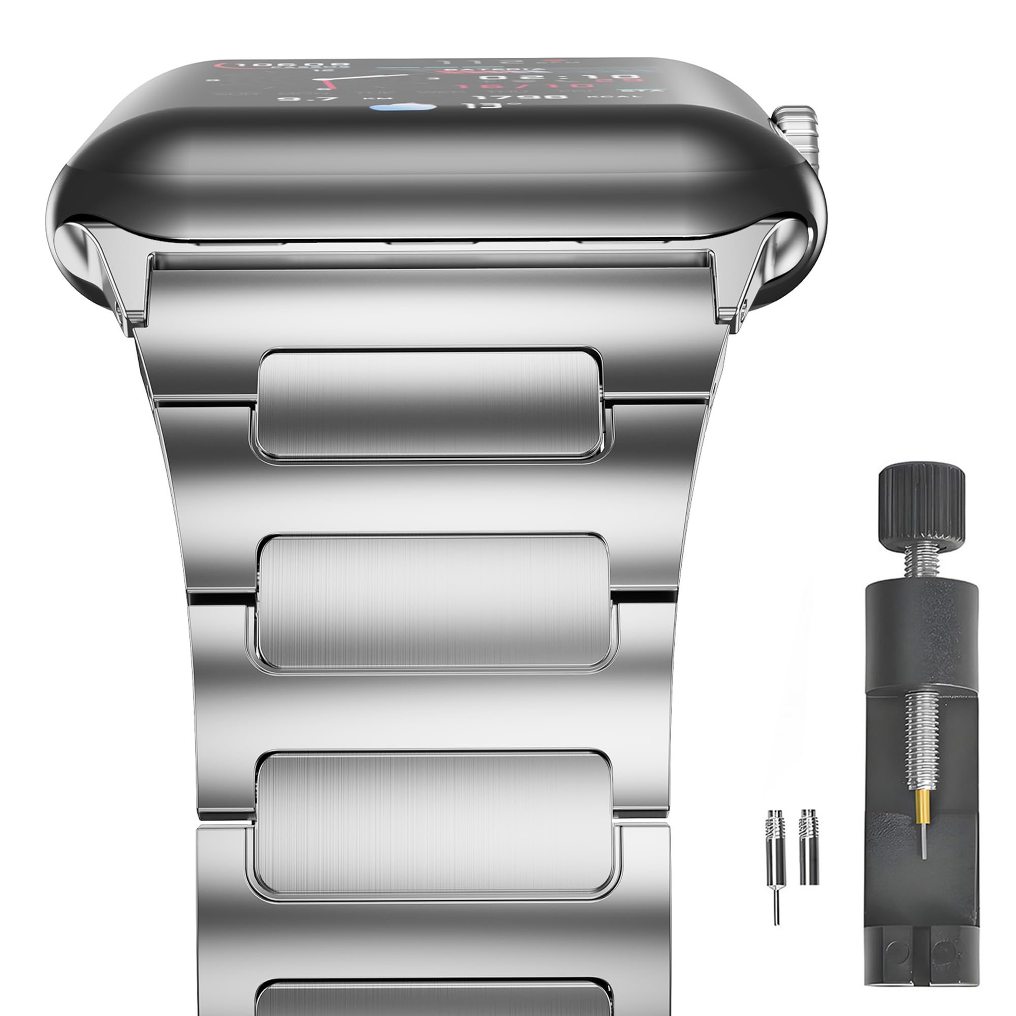 Stainless Steel Band for Apple Watch Ultra 4-1 Series 12-1 SE