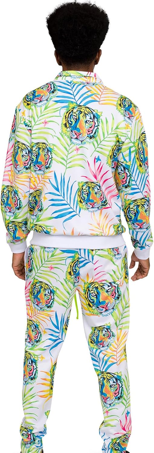 G-Style USA Men's Track Set Suits Zipper Top and Pants - Image 8