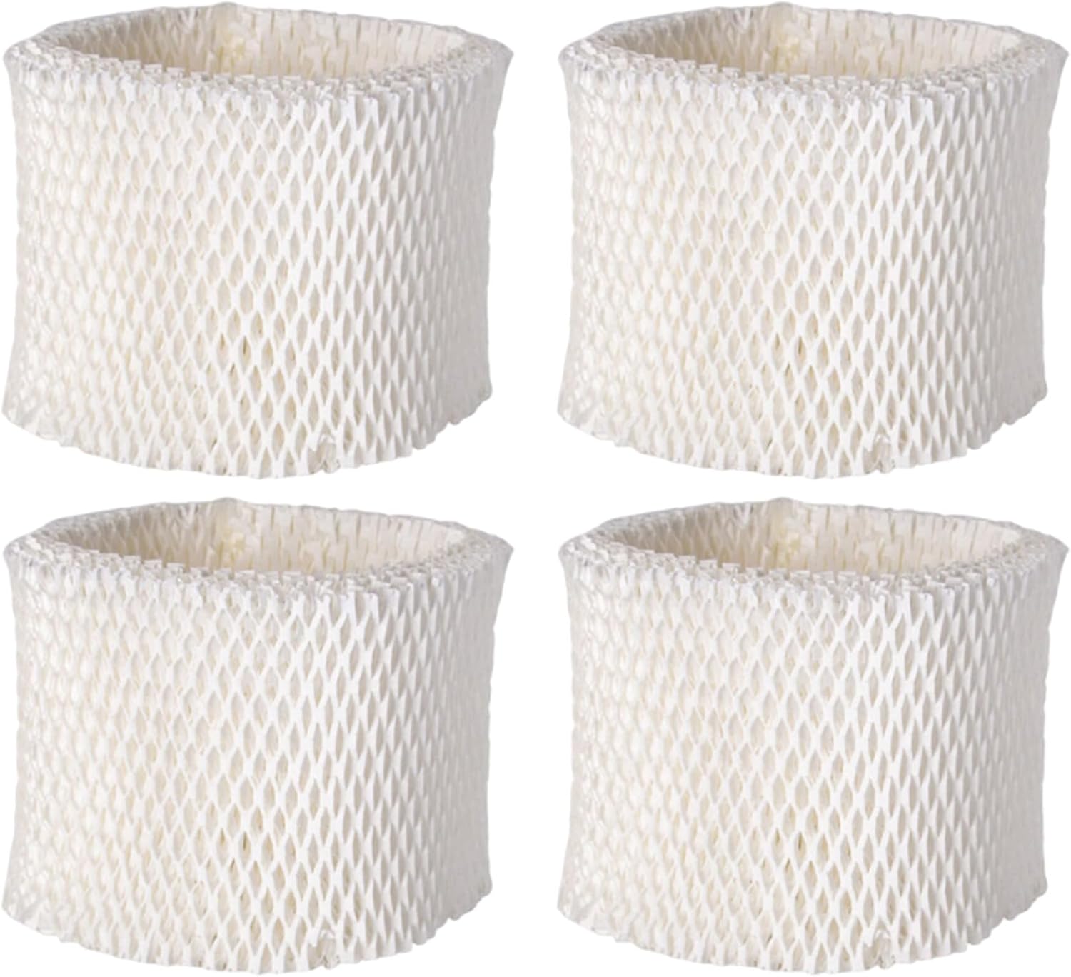 4pcs Humidifier Wicking Filters - Humidifiers Part Replacement Filter Compatible with HU4102/HU4801/4802 for Home Living Room Bedroom White