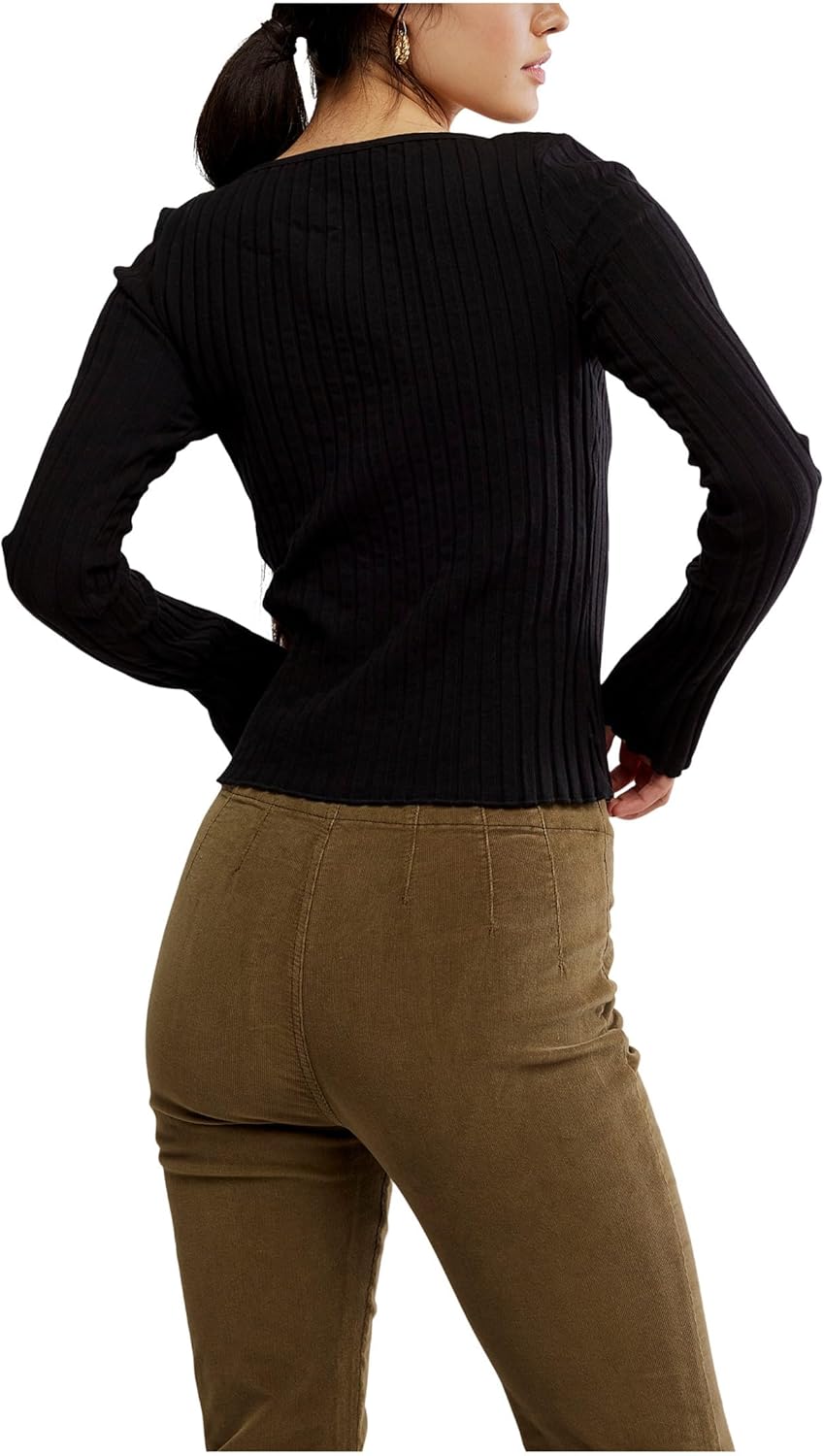 Free People womens Tilly Long Sleeve Cardi - Image 3