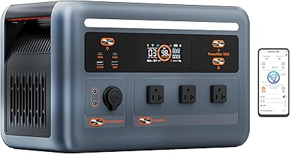 EcoVolt OSCAL PowerMax 1800 Power Station, 1024Wh Solar Generator, 800W Fast Charging, APP Control Battery Backup for Home, Camping & RVs
