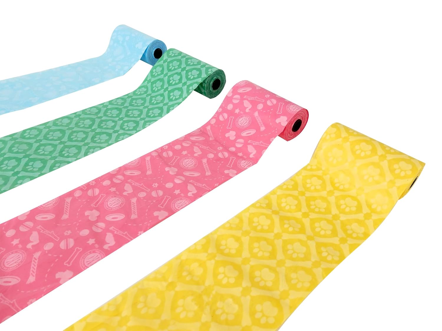 AKC Dog Poop Bags, 240 Bags 16 Rolls, Lavender Scent, Toy Print : Pet Supplies