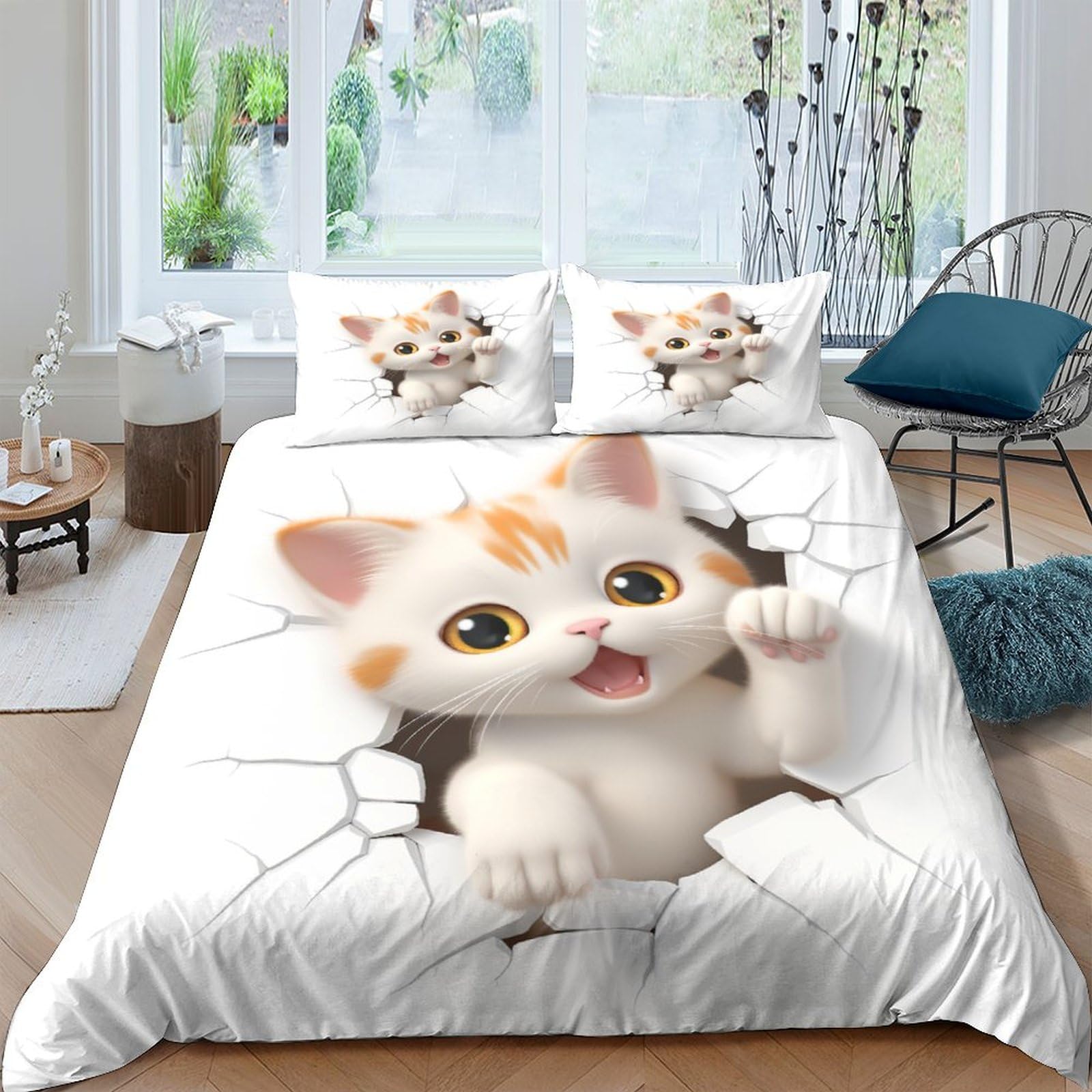 Housse de couette en microfibre ultra douce pour transformer votre chambre