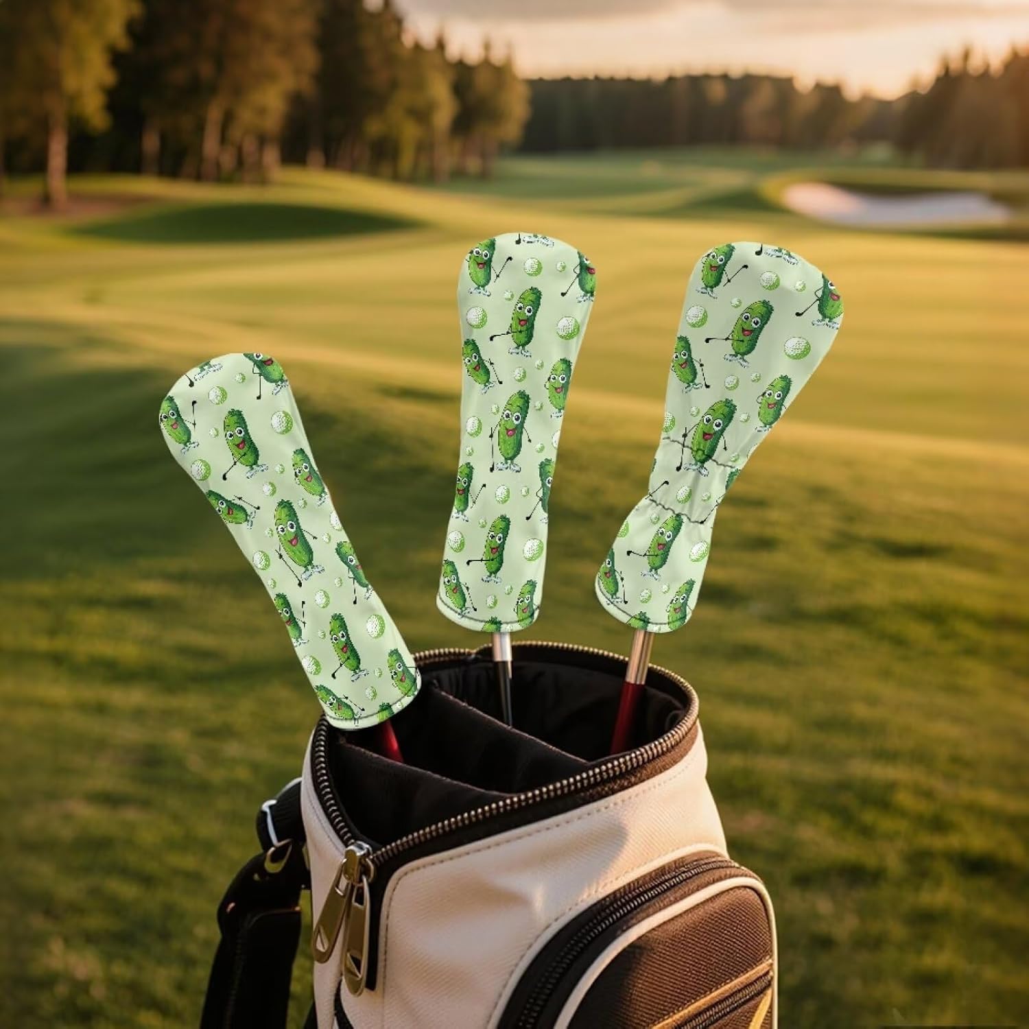 Golf Club Covers Driver Covers Fairway Wood Headcover Hybrid Headcovers Club Protective Golf Head Covers Accessories