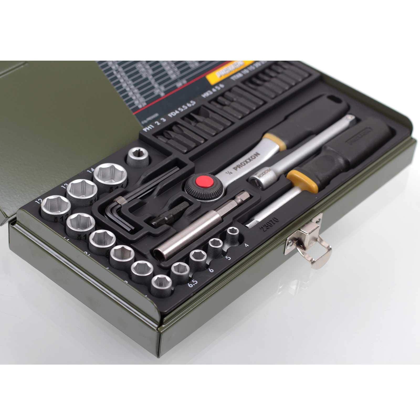 Proxxon 23070 Zestaw Gniazd 39 Sztuk