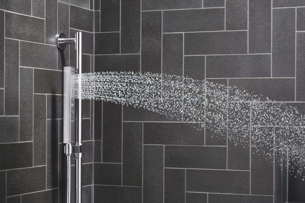 KOHLER 21336-2BZ Shift + Square Two-Function Handshower, Handheld Showerhead with 2 Spray Settings, 2.5 GPM, Oil-Rubbed Bronze