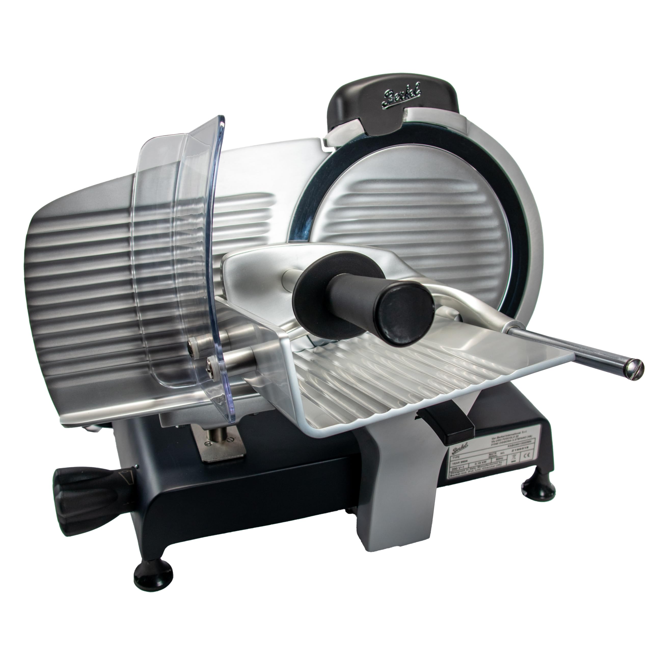 Berkel Red Line 250 - Affettatrice professionale con lama da 25 cm, taglio preciso per salsicce, prosciutto, formaggio e pane, design compatto