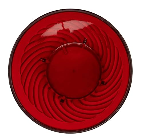 Vista 4 de G.E.T. 2220-1-R-EC Tazas de plástico irrompibles sin BPA de Tahiti, 20 onzas, rojas (juego de 4)