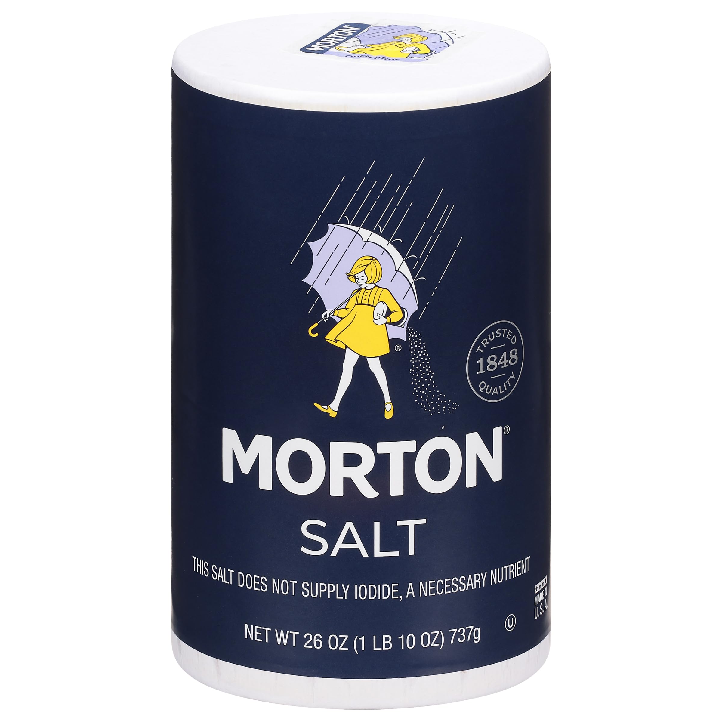 Amazon.com: Morton Plain Salt, 1.62 Pound, 1-Pack - All-Purpose