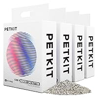 PETKIT 5 in 1 Lettiera per Gatti Mista - Confezione da 4, Lavabile