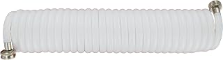 Plastair SpringHose PUWE625B9-M-11S-AMZ Light EVA Drinking Water Safe Marine/RV Recoil Hose, White, 3/8-Inch by 25-Foot