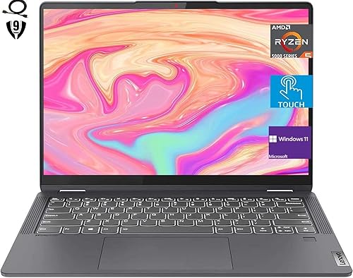 Miniatura 2 de Lenovo Flex 5 - Laptop 2 en 1 de 14 pulgadas, pantalla táctil WUXGA, AMD Ryzen 5 5500U, 16 GB de RAM, SSD PCIe de 512 GB, Bluetooth, cámara web,