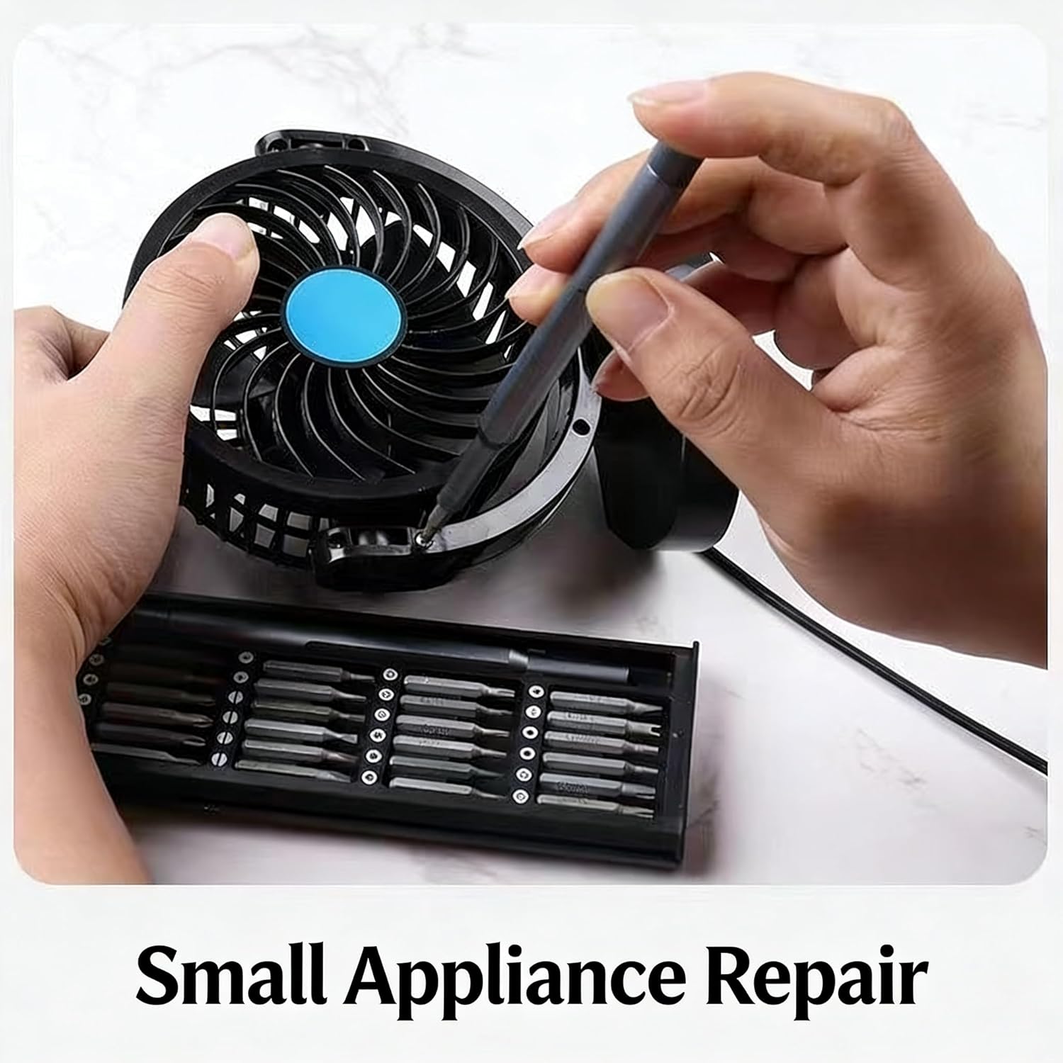 Precision Screwdriver Set, 24-in-1 Mini Screwdriver Kit with Multi-Purpose Repair Tool for Glasses, Watch, and Computer Accessories